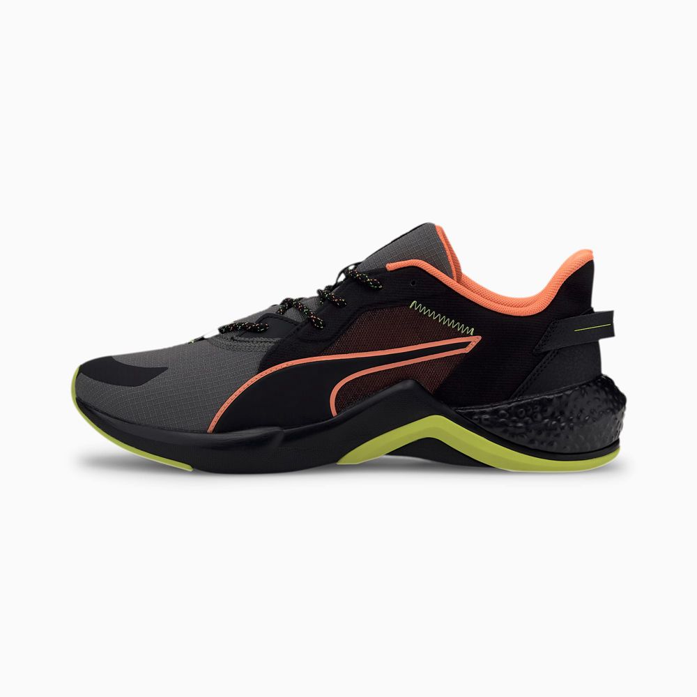 Puma x FIRST MILE HYBRID NX Ozone Férfi Futócipő - Fekete/Sárga ( Hungary - IYHRW5068 )